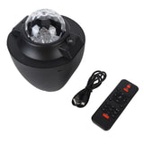 Star Projector Night Light 3 Colors Brightness Modes Music Adjustable Bluetooth Speaker LED Star Night Light 5V