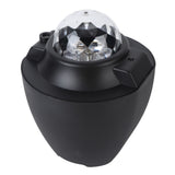 Star Projector Night Light 3 Colors Brightness Modes Music Adjustable Bluetooth Speaker LED Star Night Light 5V - Rear View