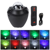 Star Projector Night Light 3 Colors Brightness Modes Music Adjustable Bluetooth Speaker LED Star Night Light 5V
