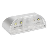 LED Door Keyhole Light Battery Operated PIR Motion Detector Night Lamp for Toilets Cupboards Kitchen Hallways Stairs - Side View