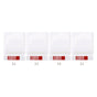 4 Set LED Closet Lights 7 LED Sensor Under Cabinet Lights with 2700K Warm White Light for Wardrobe Cupboard Drawer