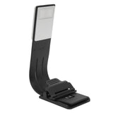 Clip Book Read Light 3 Color Temperature USB Cable Stepless Dimming Reading Lamp for Bedroom - Front View