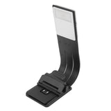 Clip Book Read Light 3 Color Temperature USB Cable Stepless Dimming Reading Lamp for Bedroom - Rear View