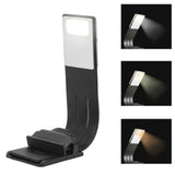 Clip Book Read Light 3 Color Temperature USB Cable Stepless Dimming Reading Lamp for Bedroom - Extra Image