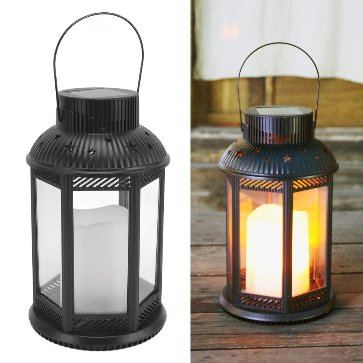 Solar Garden Lantern Outdoor Hanging Light Decorative Star Sun Solar Lantern LED Solar Lantern For Yard Table Pathway