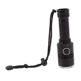 Underwater LED Flashlight Strong Light Long Range Diving Flashlight IPX8 Waterproof 1000LM