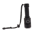 Underwater LED Flashlight Strong Light Long Range Diving Flashlight IPX8 Waterproof 1000LM