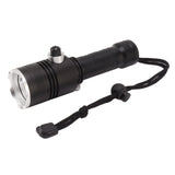 Underwater LED Flashlight Strong Light Long Range Diving Flashlight IPX8 Waterproof 1000LM