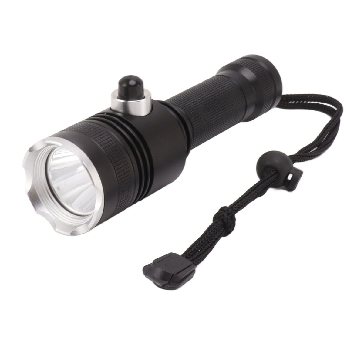 Underwater LED Flashlight Strong Light Long Range Diving Flashlight IPX8 Waterproof 1000LM