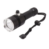 Underwater LED Flashlight Strong Light Long Range Diving Flashlight IPX8 Waterproof 1000LM