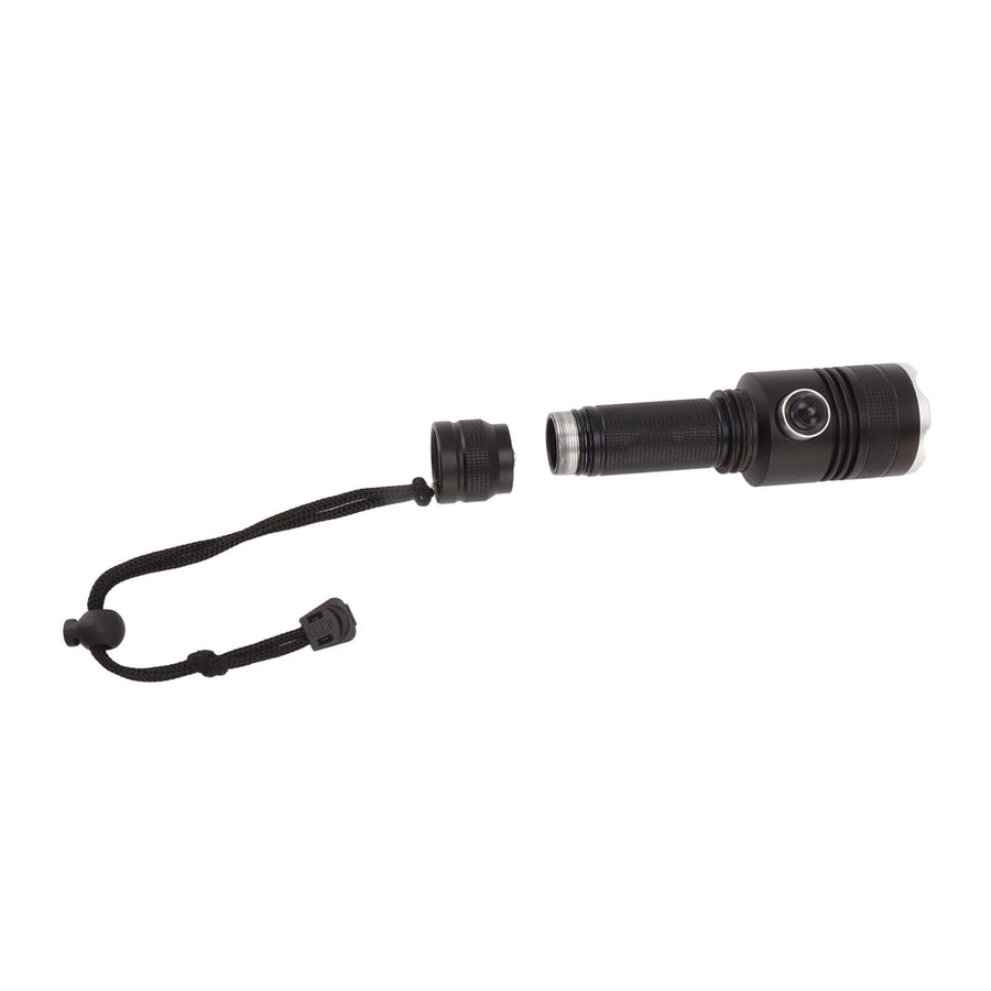 Underwater LED Flashlight Strong Light Long Range Diving Flashlight IPX8 Waterproof 1000LM