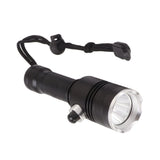 Underwater LED Flashlight Strong Light Long Range Diving Flashlight IPX8 Waterproof 1000LM