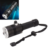 Underwater LED Flashlight Strong Light Long Range Diving Flashlight IPX8 Waterproof 1000LM