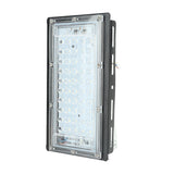 50W LED Street Light Warm White LED Street Lamp Outdoor Waterproof Courtyard Light 180‑240V - Side View