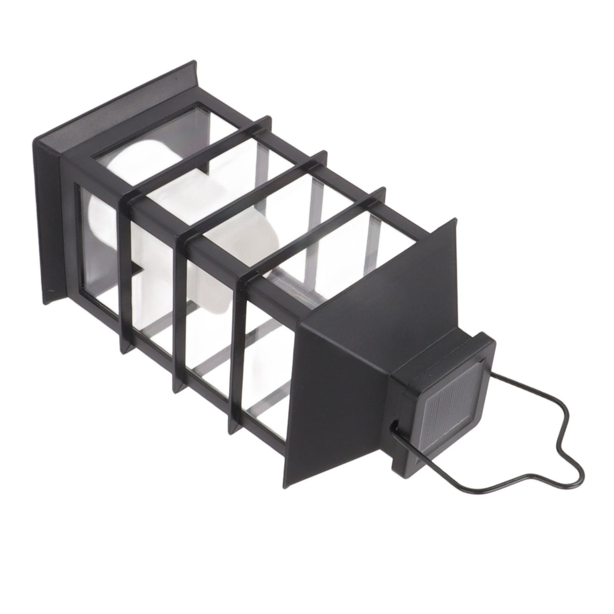 2Pcs Solar Hanging Lantern Candle Design LED Solar Outdoor Light Decor for Pathway Yard Lawn