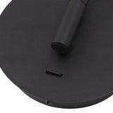 Swing Arm Wall Lamp Wall Mounted Bedside Lamps with Adjustable Swing Arms for Bedroom Living Room Reading Black