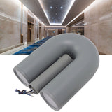 U Shape Wall Lamp Iron ABS Nordic Modern Warm Light Decorative Wall Mounted U Shape Lantern for Hotel Hallway 85 to 265V Grey - Extra Image