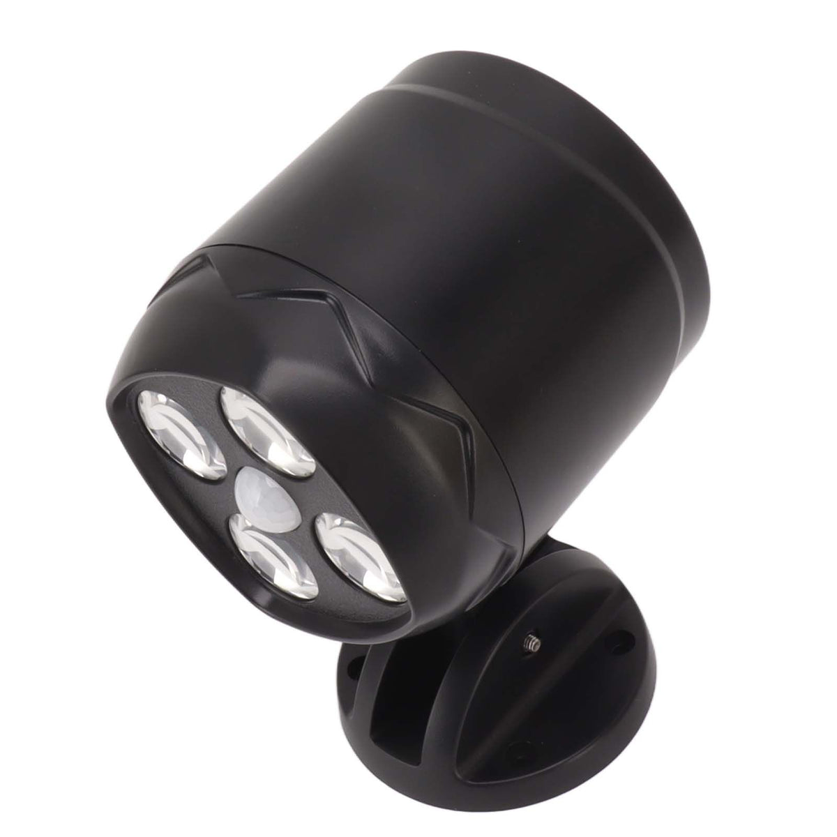 4 LED Spot Light Outdoor Waterproof Wall Mounted Rotating Projection Floodlight Spotlight with Motion Sensor for Yard