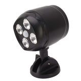 4 LED Spot Light Outdoor Waterproof Wall Mounted Rotating Projection Floodlight Spotlight with Motion Sensor for Yard - Extra Image