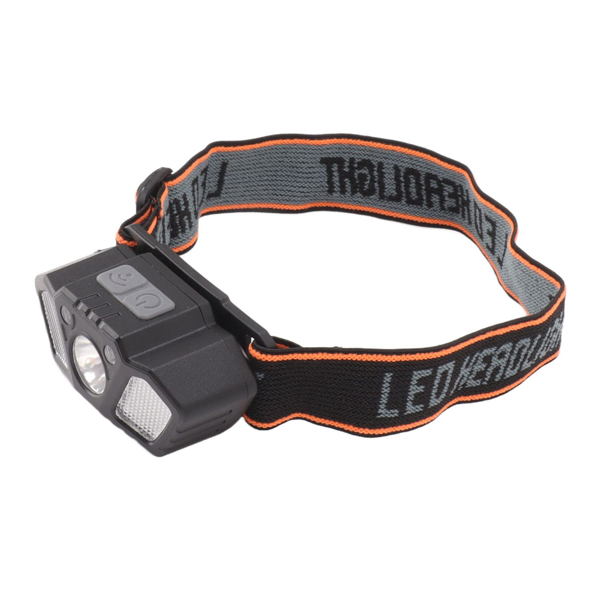 LED Headlamp White and Red Light High Bright Motion Sensing USB Rechargeable Headlamp Flashlight