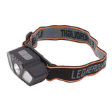 LED Headlamp White and Red Light High Bright Motion Sensing USB Rechargeable Headlamp Flashlight