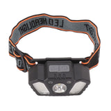 LED Headlamp White and Red Light High Bright Motion Sensing USB Rechargeable Headlamp Flashlight