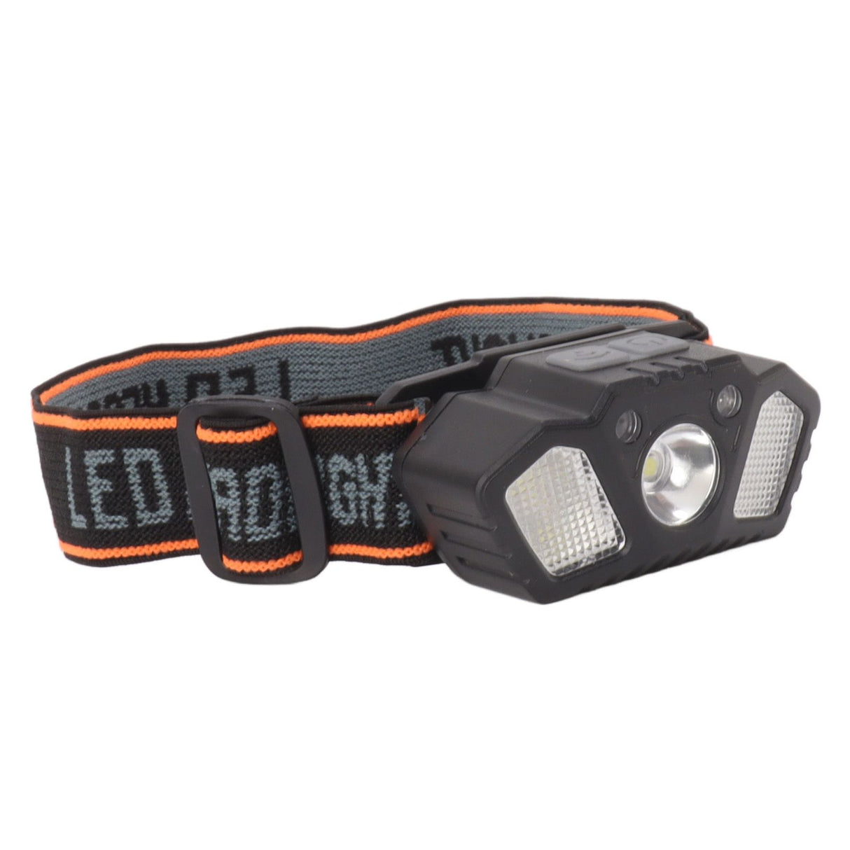 LED Headlamp White and Red Light High Bright Motion Sensing USB Rechargeable Headlamp Flashlight