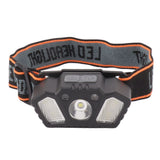 LED Headlamp White and Red Light High Bright Motion Sensing USB Rechargeable Headlamp Flashlight