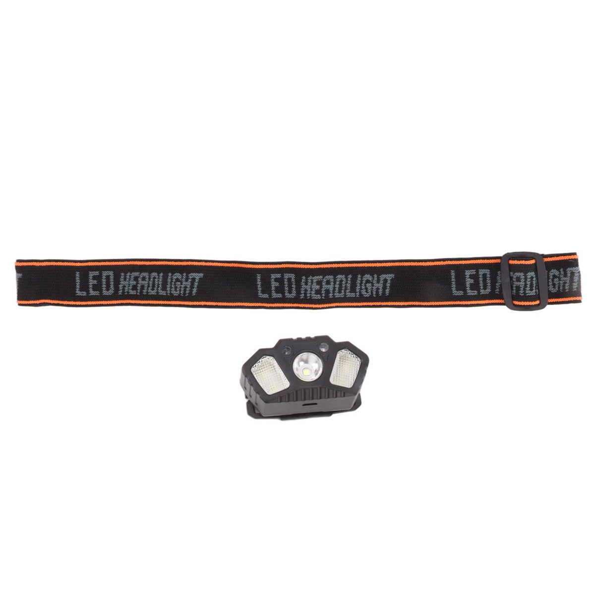 LED Headlamp White and Red Light High Bright Motion Sensing USB Rechargeable Headlamp Flashlight