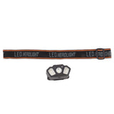 LED Headlamp White and Red Light High Bright Motion Sensing USB Rechargeable Headlamp Flashlight