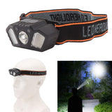 LED Headlamp White and Red Light High Bright Motion Sensing USB Rechargeable Headlamp Flashlight - Extra Image