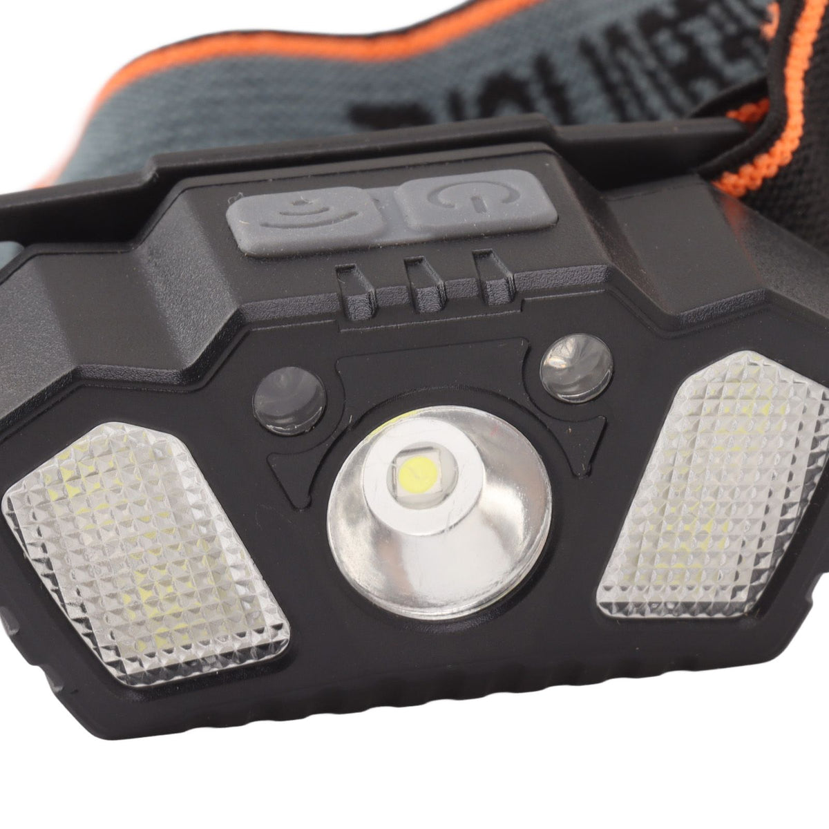LED Headlamp White and Red Light High Bright Motion Sensing USB Rechargeable Headlamp Flashlight