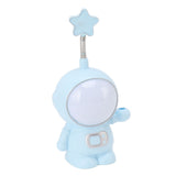 Astronaut Night Light 3W 5V LED Lamp USB Charging Pencil Sharpener Home Decoration Blue