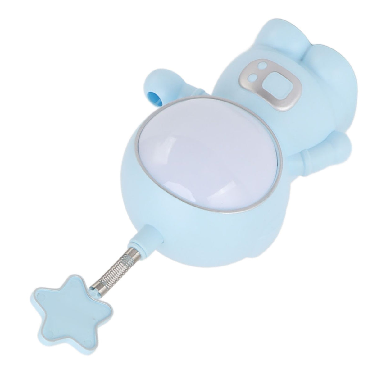 Astronaut Night Light 3W 5V LED Lamp USB Charging Pencil Sharpener Home Decoration Blue