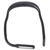 Neck Reading Light Color Brightness Adjustable Flexible Hands Free LED Book Light for Camping Repairing Black - Side View