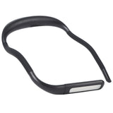 Neck Reading Light Color Brightness Adjustable Flexible Hands Free LED Book Light for Camping Repairing Black - Top-Down View
