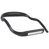 Neck Reading Light Color Brightness Adjustable Flexible Hands Free LED Book Light for Camping Repairing Black - 45-Degree Angle