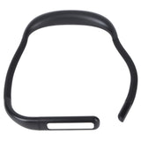 Neck Reading Light Color Brightness Adjustable Flexible Hands Free LED Book Light for Camping Repairing Black - Low Angle