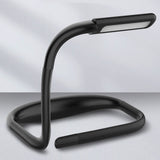 Neck Reading Light Color Brightness Adjustable Flexible Hands Free LED Book Light for Camping Repairing Black
