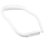 Neck Reading Light Color Brightness Adjustable Flexible Hands Free LED Book Light for Camping Repairing White - Low Angle