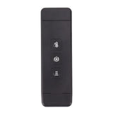 Clip On Book Light Multipurpose Ultrathin Mini 3 Levels Brightness USB Rechargeable Book Reading Light Black