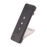 Clip On Book Light Multipurpose Ultrathin Mini 3 Levels Brightness USB Rechargeable Book Reading Light Black