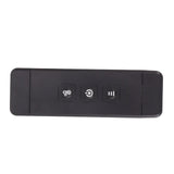 Clip On Book Light Multipurpose Ultrathin Mini 3 Levels Brightness USB Rechargeable Book Reading Light Black