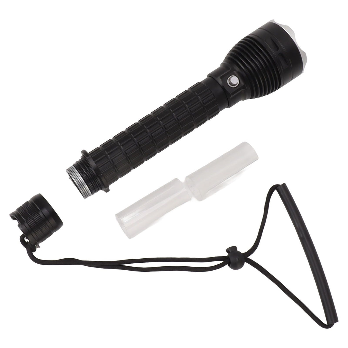 Diving Flashlight 3200 Lm IPX8 Waterproof Aluminum Alloy 3 Lighting Modes Under Water Flashlight for Adventure