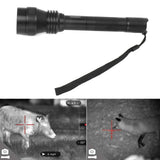 IR Flashlight Zoomable Waterproof Night Vision 850nm Infrared Flashlight for Camera Goggles Outdoor Adventure