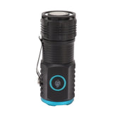 Mini Powerful Flashlight High Luminous Flux 2000lm Bright USB C Rechargeable LED 6 Modes IPX4 Waterproof Tail Magnet