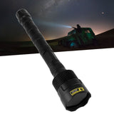 365nm UV Flashlight High Power Black Filter Handheld Ultraviolet Light for Identification Detection