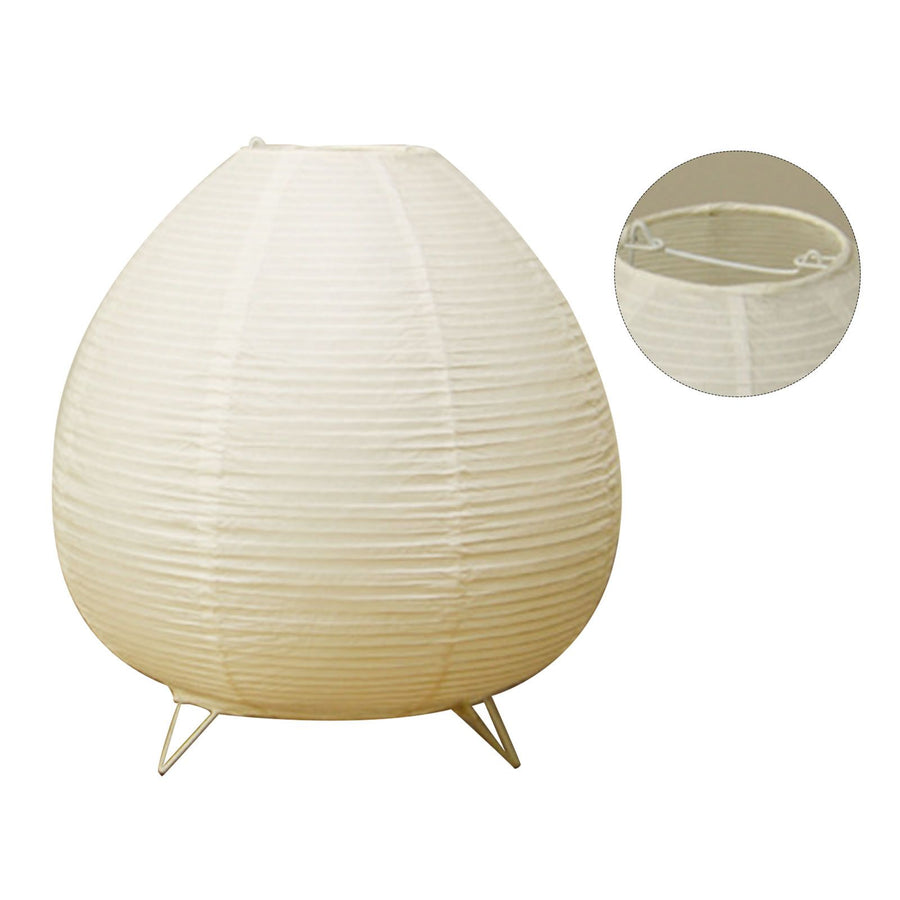 Rice Paper Lantern Lamp Soft Warm Light Home Decoration Modern Standing Bedside Table Lamp for Cafe Bedroom