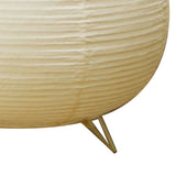 Rice Paper Lantern Lamp Soft Warm Light Home Decoration Modern Standing Bedside Table Lamp for Cafe Bedroom