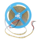 12V COB LED Flexible Strip Light Self Adhesive 90 CRI Flexible Uniform LED Tape Lamp 110LM 5m 6000K White Light